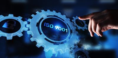 ISO 9001 on a gear